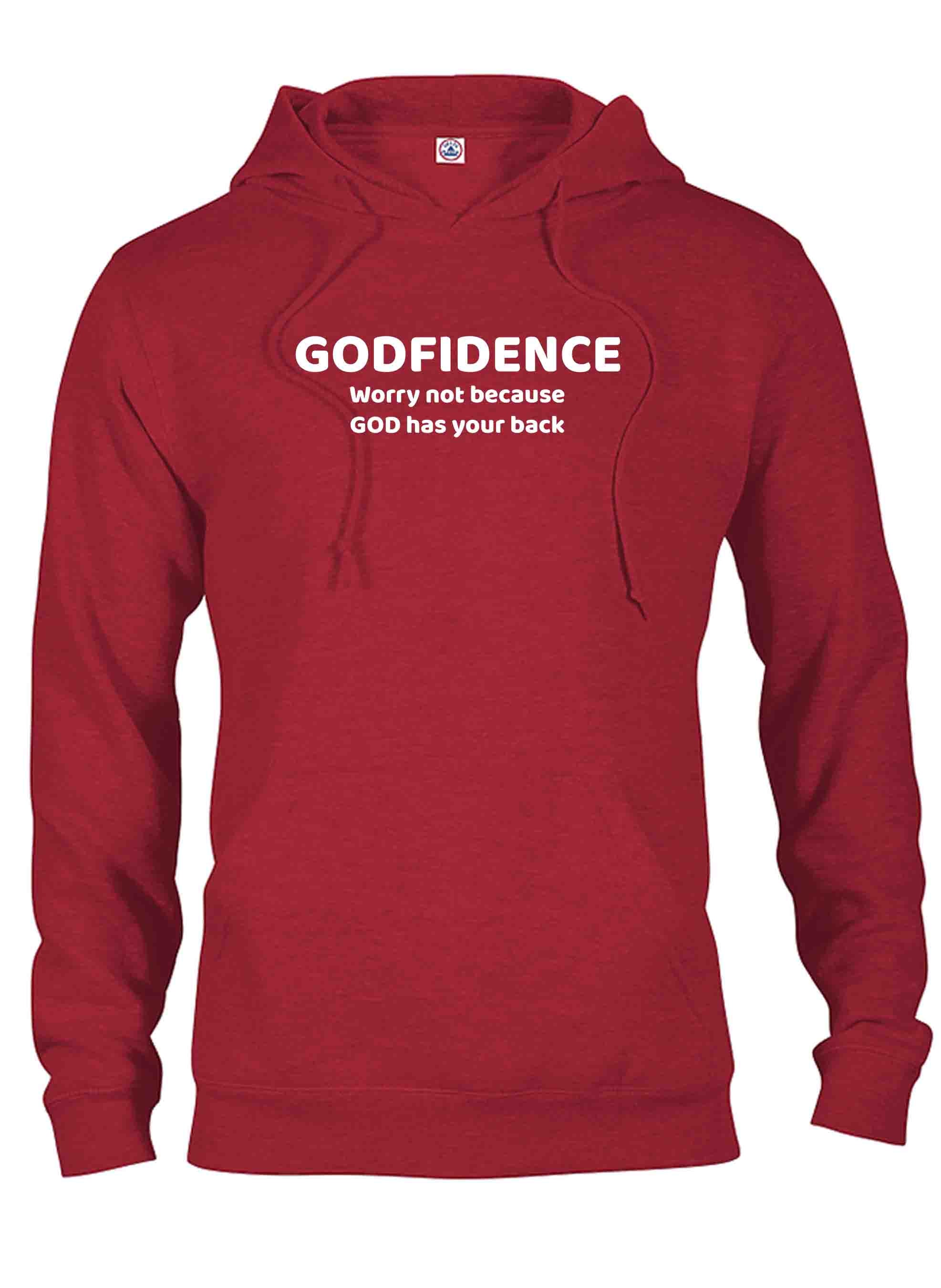 Godfidence Worry not because GOD has your back T-Shirt
