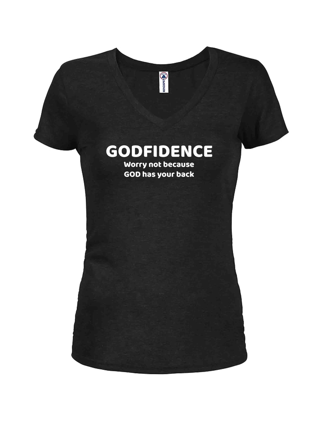 Godfidence Worry not because GOD has your back T-Shirt