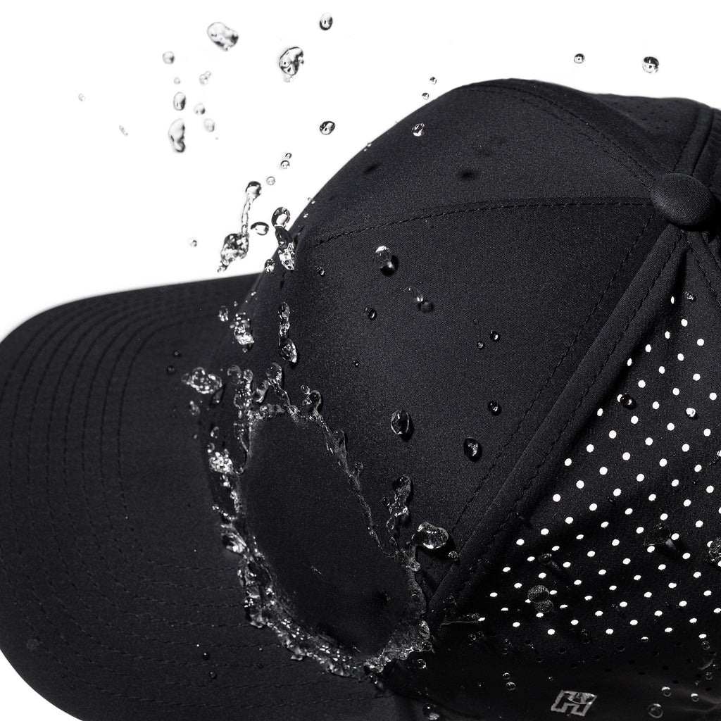 Cross Performance 5-Panel Hat  |  White PVC Christian Flexfit® Snapback